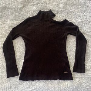 DKNY Black Turtleneck Sweater